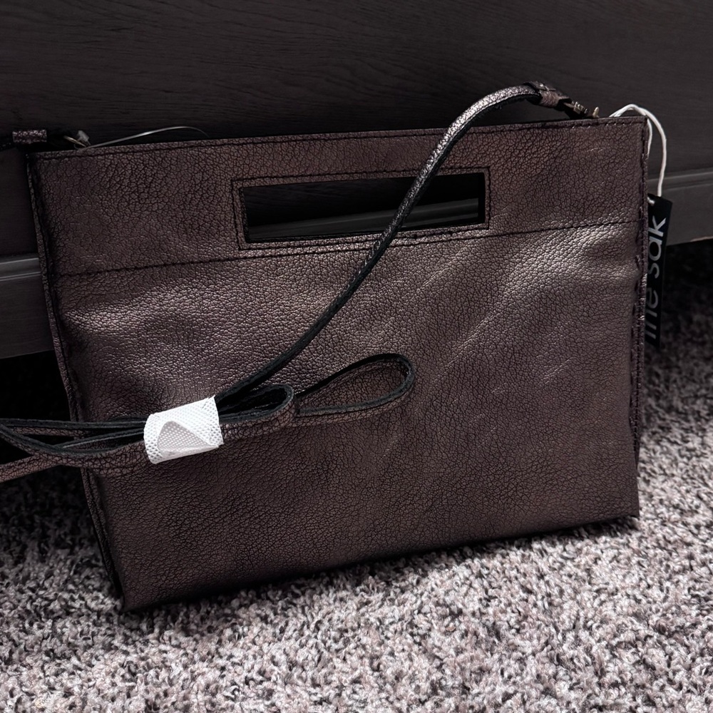 NWT The Sak Linden convertable bag in Bronze leather - Picture 7 of 7
